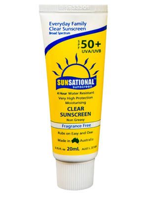 Sunsational 50+ SPF Sunscreen - 20ml Tube